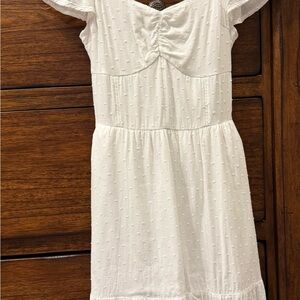 Hollister Eyelet Babydoll Dress, XXS